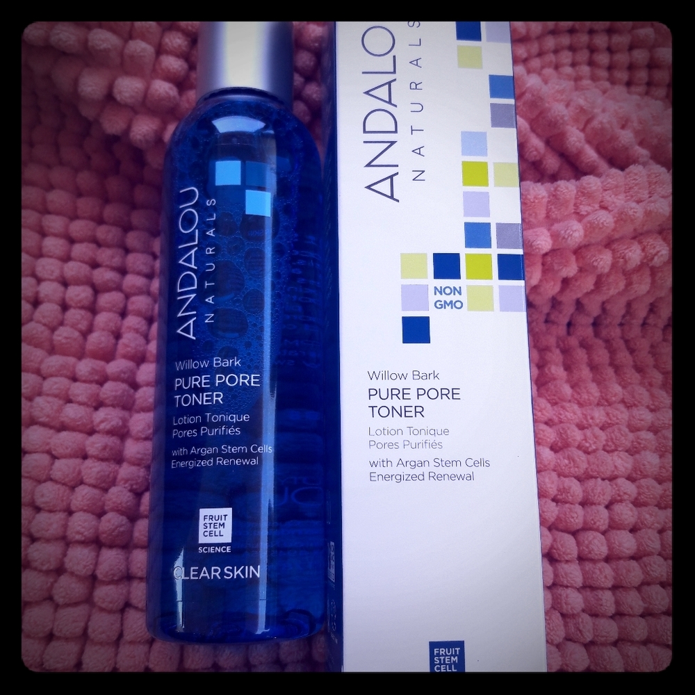 New ANDALOU NATURALS Willow Bark Pure Pore Toner.